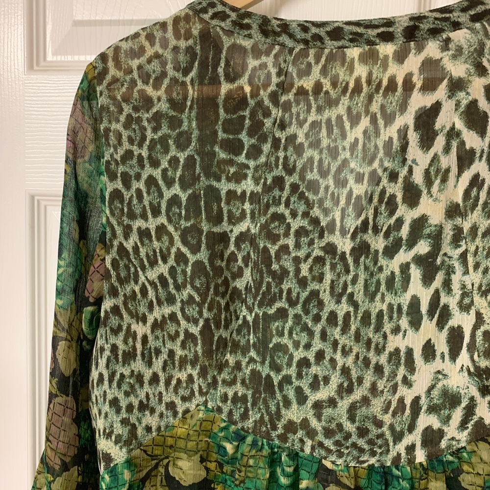 fig & flower multi pattern tunic - Picture 5 of 5